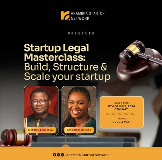 Startup Legal Masterclass: Build, Structure & Scale your startup